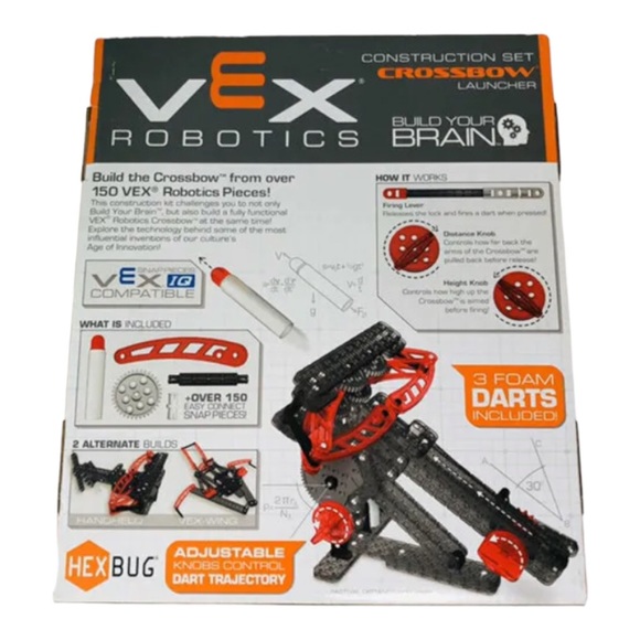 Vex Robotics Crossbow Launcher Construction Set Stem Starter NEW - Picture 2 of 4